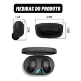 Airdots dual  Air Wireless 5.0 Preto